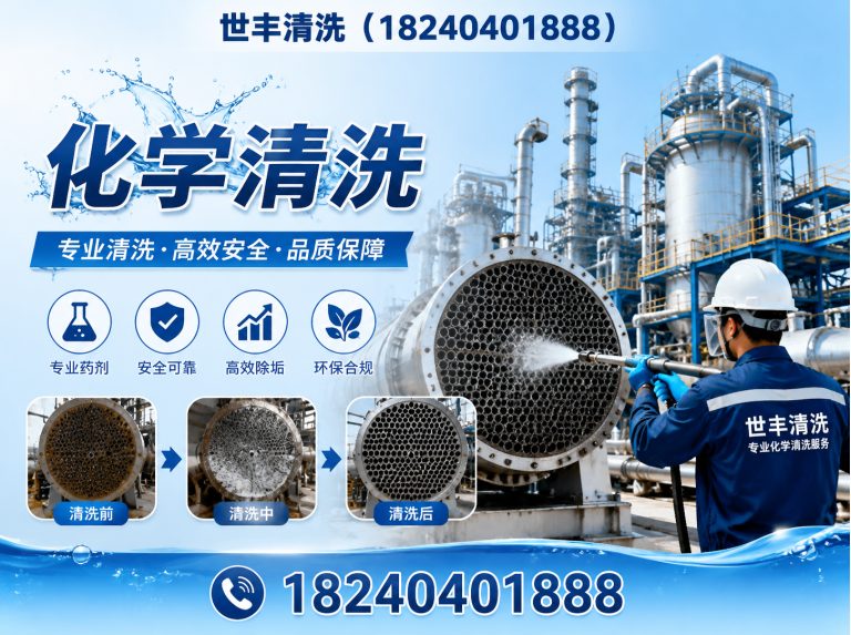 于洪区换热器清洗展示图