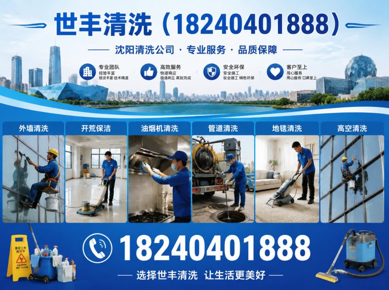 于洪区沈阳清洗公司展示图